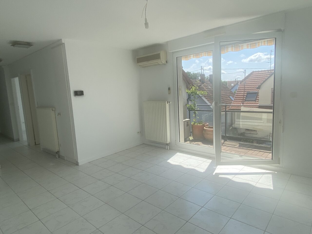 Marienthal, grand F3, 107m2, balcon, cave, garage